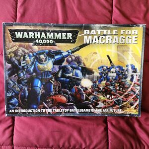Warhammer 40K Battle for Macragge 2004 Games Workshop 4th Ed Box Incomplete